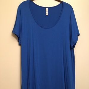 LuLaRoe Royal Blue Classic tee